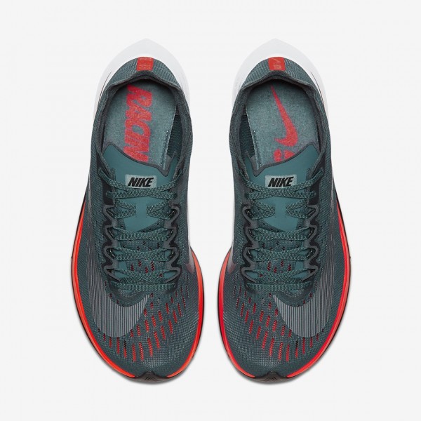 Nike Zoom Vaporfly 4% Laufschuhe Herren Blau Rot Schwarz 866-87826