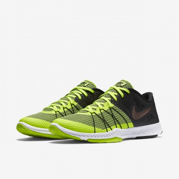 Nike Zoom Train Incredibly Fast Trainingsschuhe Herren Schwarz Grün Weiß 777-50263