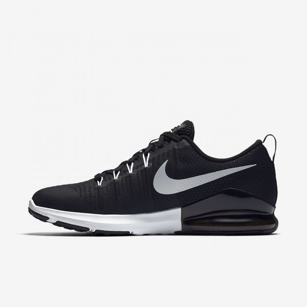 Nike Zoom Train Action Trainingsschuhe Herren Schwarz Weiß Metallic Silber 525-75029
