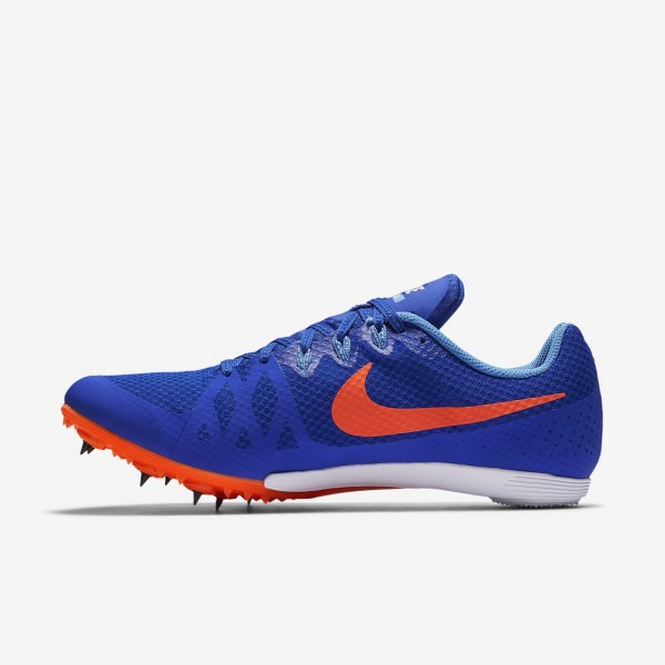 Nike Zoom Rival M 8 Spike Schuhe Herren Blau Rot 511-75748