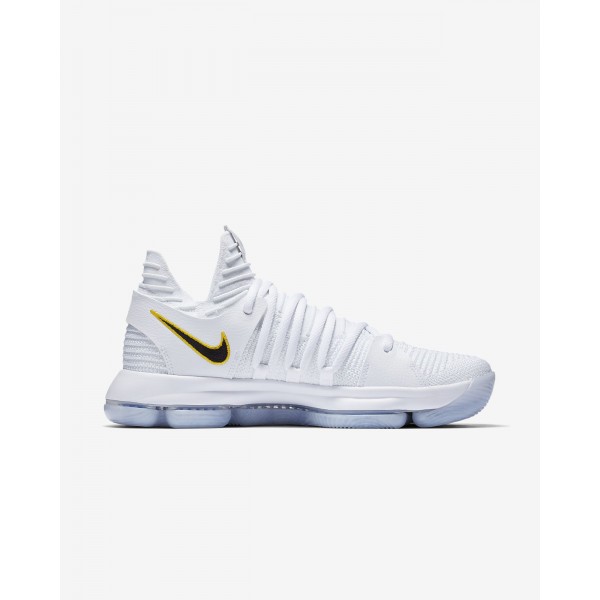 Nike Zoom Kdx Basketballschuhe Herren Weiß Gold Königsblau 813-27898