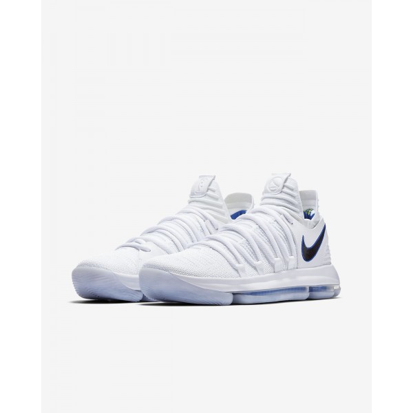 Nike Zoom Kdx Basketballschuhe Herren Weiß Gold Königsblau 813-27898