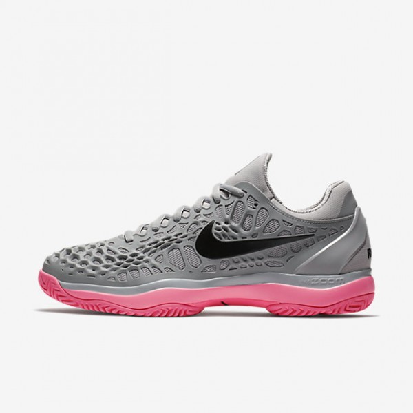 Nike Zoom Cage 3 Tennisschuhe Herren Rosa Weiß Sc...