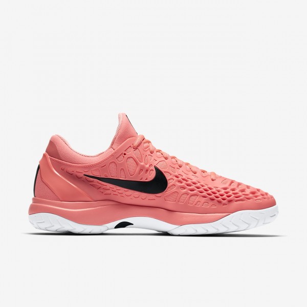 Nike Zoom Cage 3 Tennisschuhe Herren Rosa Weiß Schwarz 233-12813