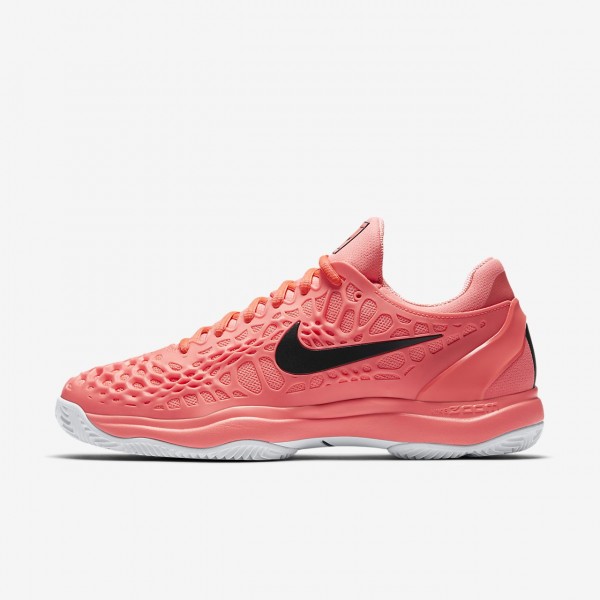 Nike Zoom Cage 3 Clay Tennisschuhe Herren Rosa Wei...