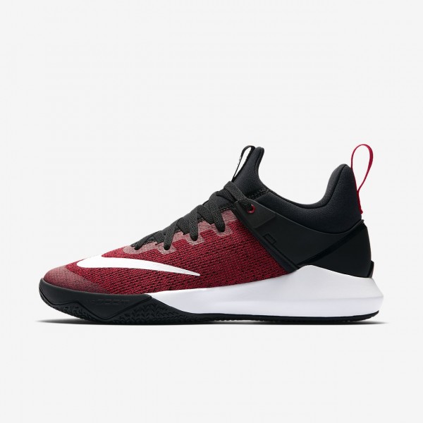Nike Zoom Shift Basketballschuhe Herren Rot Schwar...