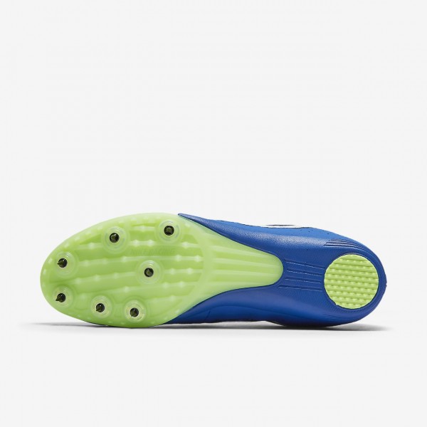 Nike Zoom Rival M 8 Spike Schuhe Herren Blau Schwarz Grün Weiß 636-51154