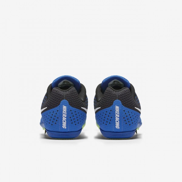 Nike Zoom Rival M 8 Spike Schuhe Herren Blau Schwarz Grün Weiß 636-51154