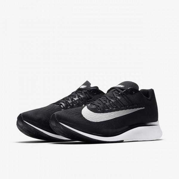 Nike Zoom Fly Laufschuhe Herren Schwarz Weiß 833-86610