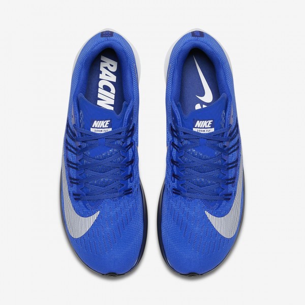 Nike Zoom Fly Laufschuhe Herren Königsblau Tiefes Königsblau Blau Schwarz Weiß 769-37478