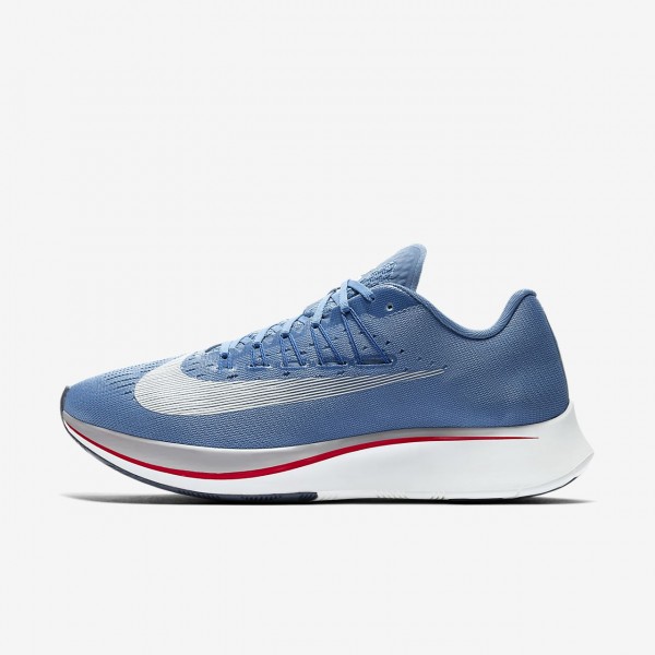 Nike Zoom Fly Laufschuhe Herren Blau Weiß 597-709...