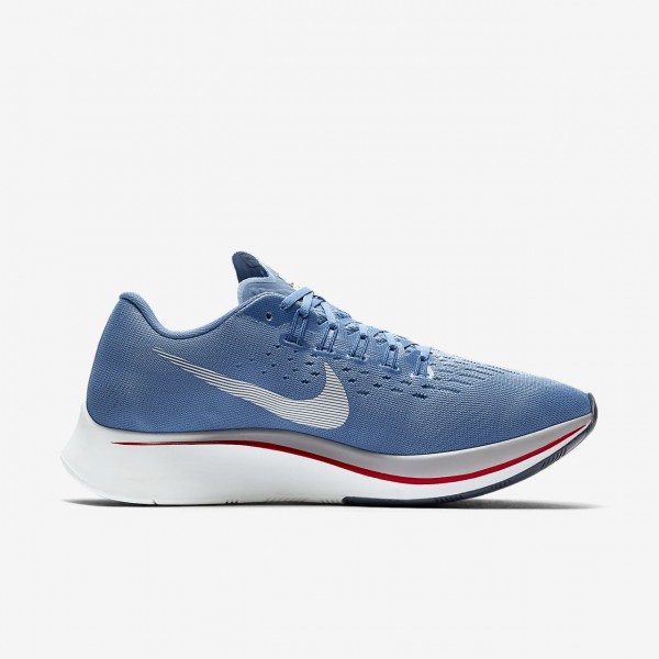Nike Zoom Fly Laufschuhe Herren Blau Weiß 597-70975