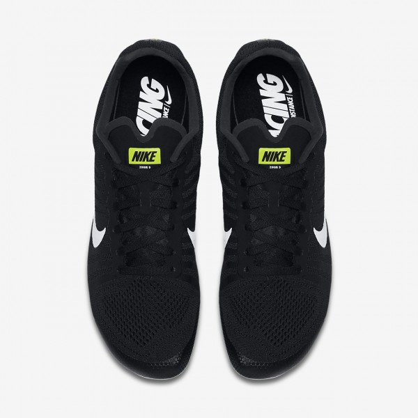 Nike Zoom D Spike Schuhe Herren Schwarz Grün Weiß 410-65841