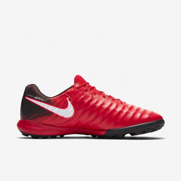 Nike Tiempox Proximo II Tf Fußballschuhe Herren Schwarz Rot Weiß 341-76035