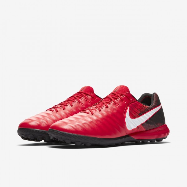 Nike Tiempox Proximo II Tf Fußballschuhe Herren Schwarz Rot Weiß 341-76035