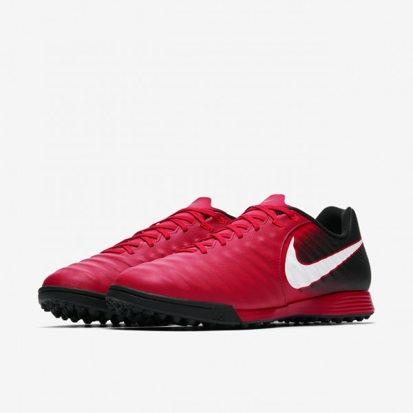 Nike Tiempox Ligera Iv Tf Fußballschuhe Herren Schwarz Rot Weiß 504-38290