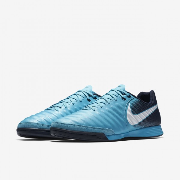 Nike Tiempox Ligera Iv Ic Fußballschuhe Herren Blau Obsidian Weiß 903-60584