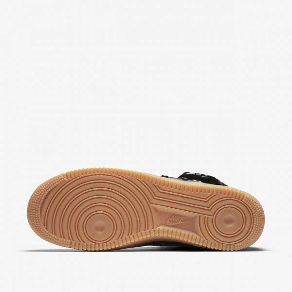 Nike Sf Air Force 1 Boots Herren Tiefes Weinrot Schwarz Braun 238-86908