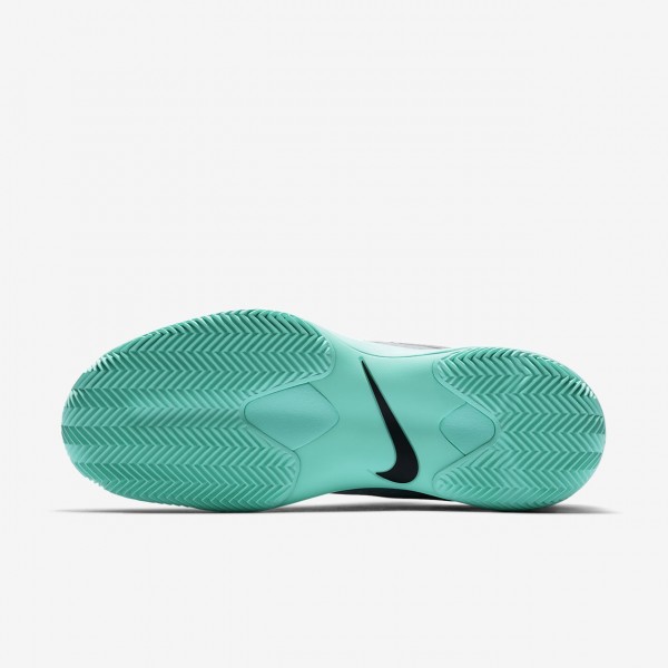 Nike Zoom Cage 3 Clay Tennisschuhe Herren Dunkelgrau Grün Grau Schwarz 921-46341