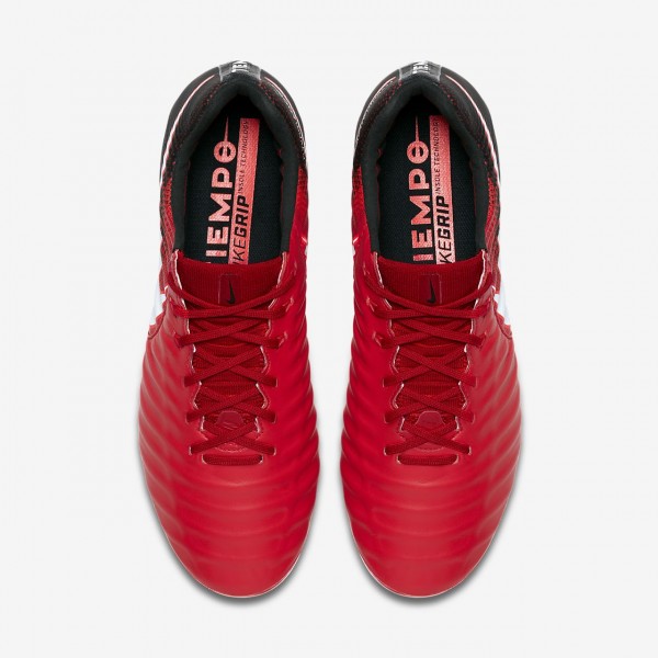 Nike Tiempo Legend Vii Ag-pro Fußballschuhe Herren Schwarz Rot Weiß 944-18750