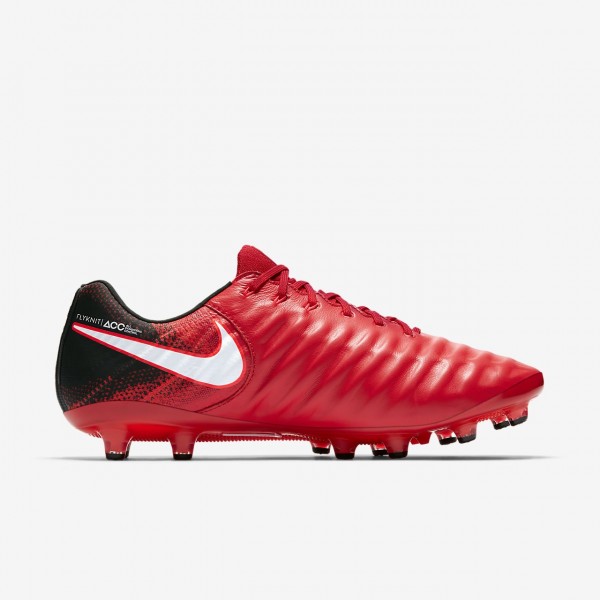 Nike Tiempo Legend Vii Ag-pro Fußballschuhe Herren Schwarz Rot Weiß 944-18750