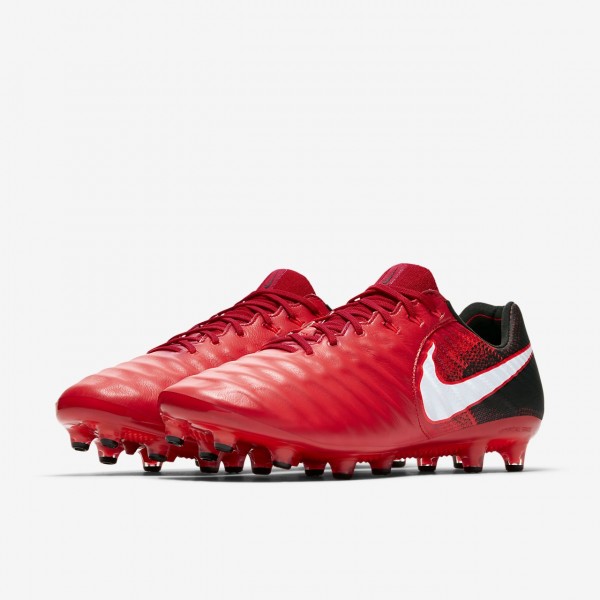 Nike Tiempo Legend Vii Ag-pro Fußballschuhe Herren Schwarz Rot Weiß 944-18750