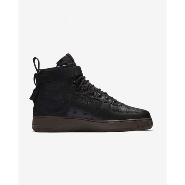 Nike Sf Air Force 1 Mid Freizeitschuhe Herren Schwarz Braun 376-65340