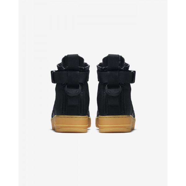 Nike Sf Air Force 1 Mid Freizeitschuhe Herren Schwarz Hellbraun 866-87443