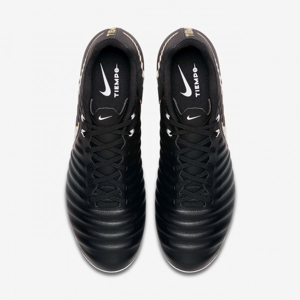 Nike Tiempo Ligera Iv Ag-pro Fußballschuhe Herren Schwarz Weiß 964-17205