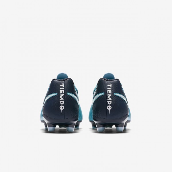 Nike Tiempo Ligera Iv Fg Fußballschuhe Herren Blau Obsidian Weiß 370-29545