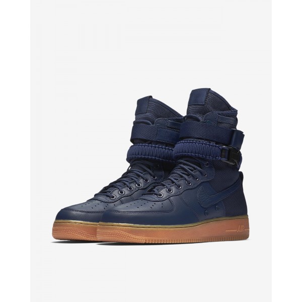 Nike Sf Air Force 1 Boots Herren Navy Schwarz Braun 830-48782