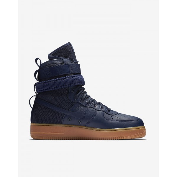 Nike Sf Air Force 1 Boots Herren Navy Schwarz Braun 830-48782