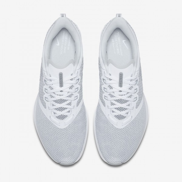 Nike Zoom Strike Laufschuhe Herren Weiß Grau 621-24930