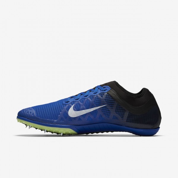 Nike Zoom Mamba 3 Spike Schuhe Herren Blau Schwarz Grün Weiß 761-27630