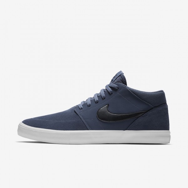 Nike Sb Solarsoft Portmore II Mid Skaterschuhe Her...