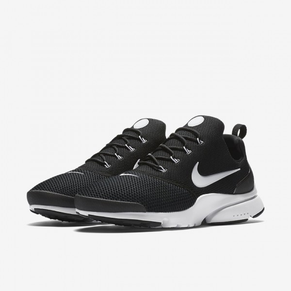 Nike Presto Fly Freizeitschuhe Herren Schwarz Weiß 883-32080