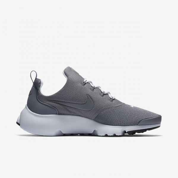 Nike Presto Fly Freizeitschuhe Herren Grau Platin Schwarz Weiß 550-13043