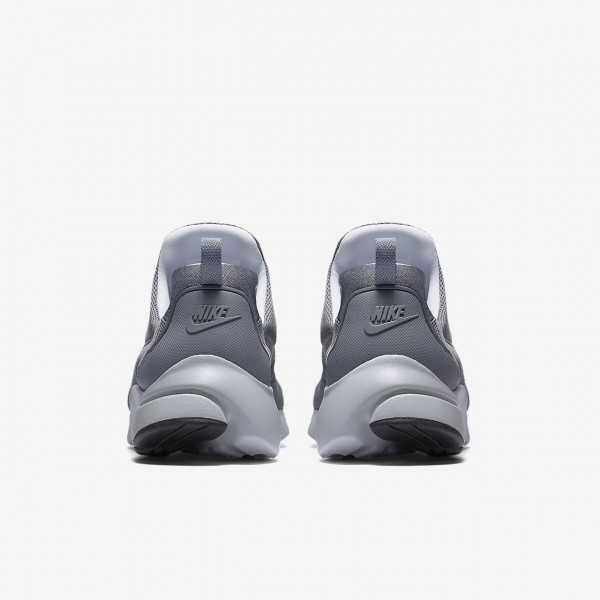 Nike Presto Fly Freizeitschuhe Herren Grau Platin Schwarz Weiß 550-13043