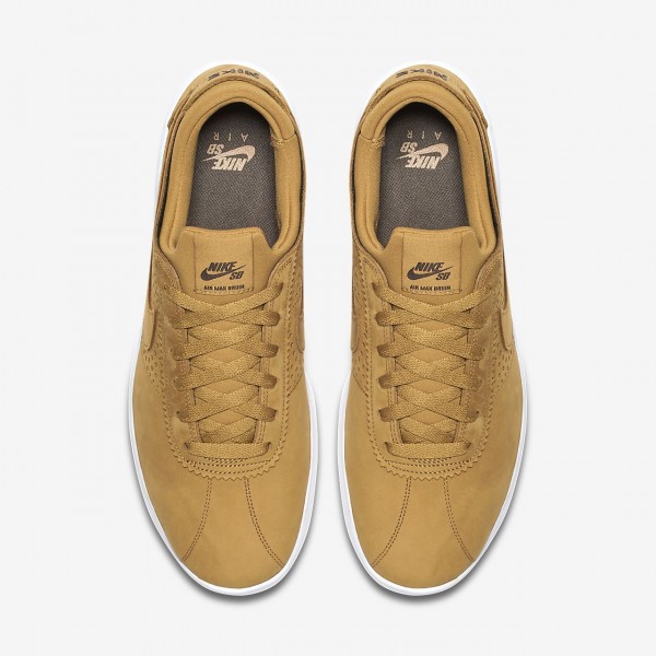 Nike Sb Air Max Bruin Vapor Skaterschuhe Herren Braun Hellbraun 260-62539