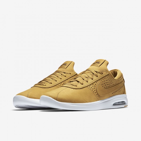 Nike Sb Air Max Bruin Vapor Skaterschuhe Herren Braun Hellbraun 260-62539