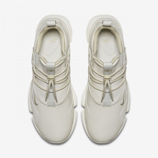 Nike Pocket Knife Dm Leder Freizeitschuhe Herren Weiß Grau 991-31055