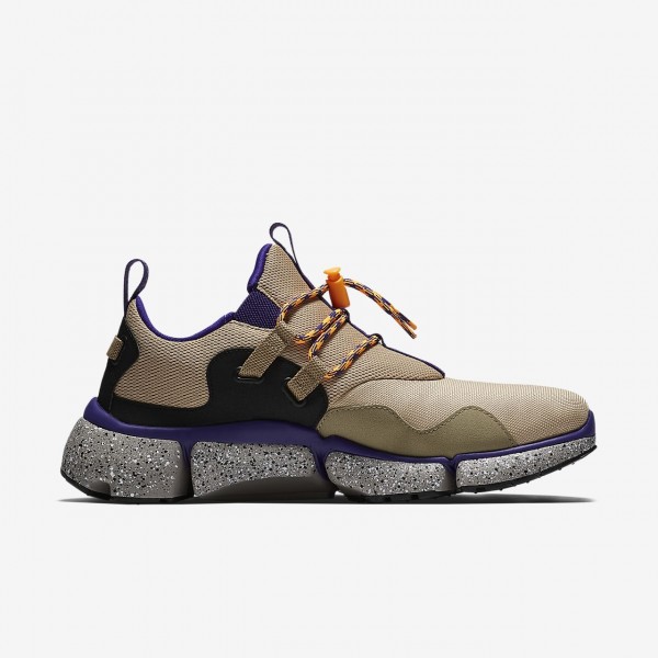 Nike Pocket Knife Dm Freizeitschuhe Herren Silber Khaki Lila Schwarz 689-87605
