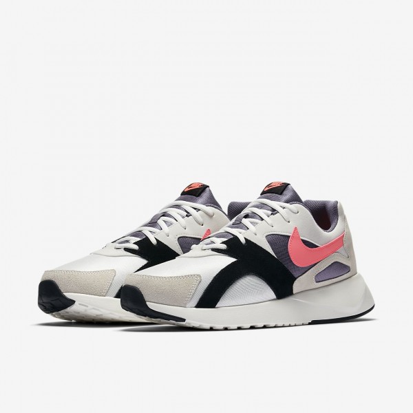 Nike Pantheos Freizeitschuhe Herren Weiß Schwarz Hellgrau Rosa 464-47215