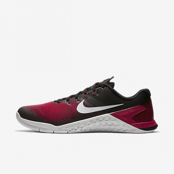 Nike Metcon 4 Trainingsschuhe Herren Schwarz Rot G...
