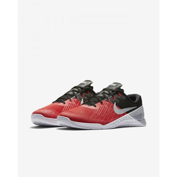 Nike Metcon 3 Trainingsschuhe Herren Rot Schwarz Weiß Grau 122-97099
