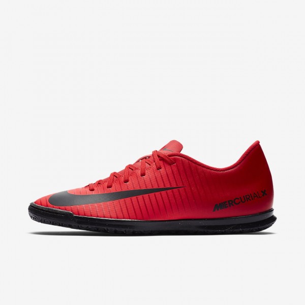 Nike Mercurial Vortex III Ic Fußballschuhe Herren Rot Schwarz 256-98172
