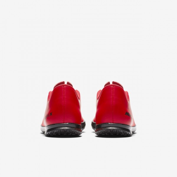 Nike Mercurial Vortex III Ic Fußballschuhe Herren Rot Schwarz 256-98172