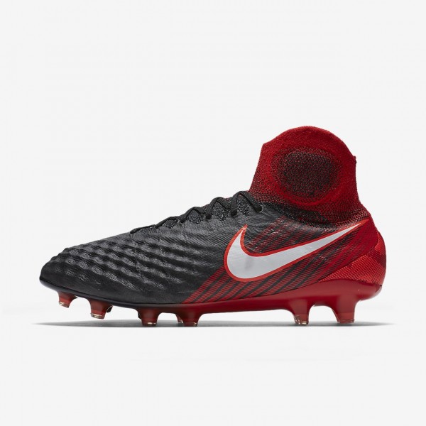 Nike Magista Obra II Fg Fußballschuhe Herren Schw...