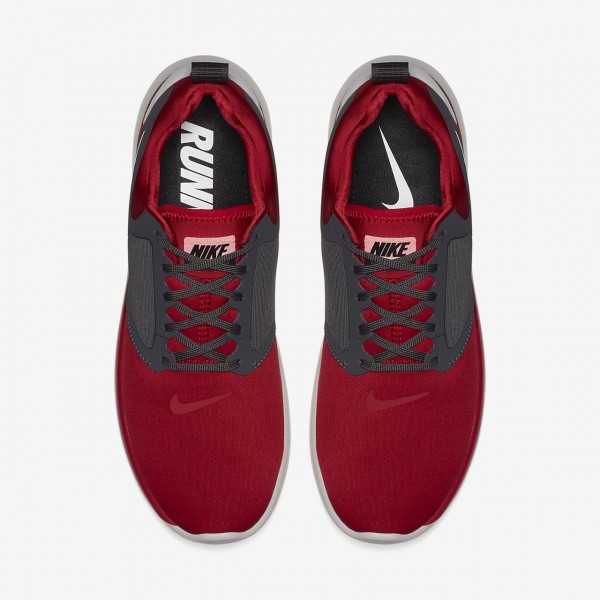 Nike Lunarsolo Laufschuhe Herren Rot Grau Weiß 588-78927