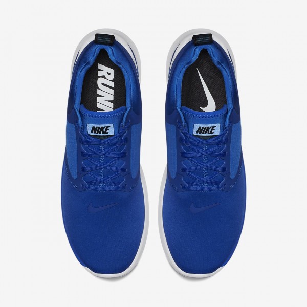 Nike Lunarsolo Laufschuhe Herren Blau Gold Weiß 750-33868